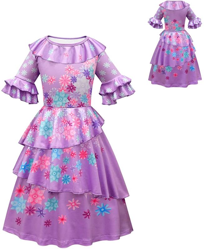 Photo 1 of Dotrewes Toddlers Princess Dress Little Girls Fancy Party Dress Up Kids Movie Role Play Costumes 