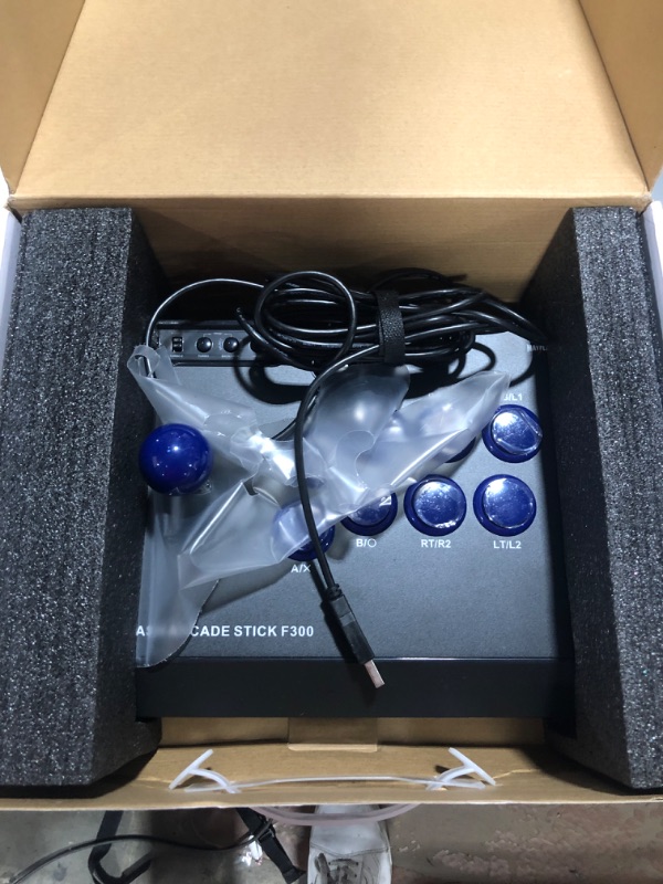 Photo 2 of Mayflash F300 Arcade Fight Stick Joystick for Xbox Series X, PS4,PS3, Xbox One, Xbox 360, PC, Switch, NeoGeo mini, NeoGeo Arcade Stick Pro