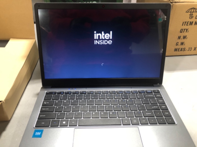 Photo 3 of Coolby YealBook 14.1 inch intel J4005 6GB DDR4 RAM 120G M.2 SSD 34Wh Battery Fast Charging 300nits Narrow Bezel Win10 Pro Notebook
