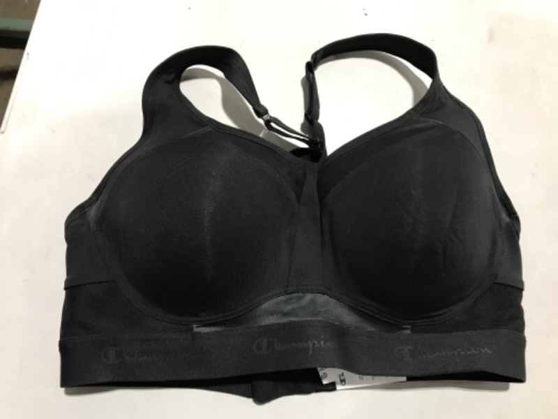 Photo 1 of BLACK CHAMPION SPORTS BRA SIZE 36D