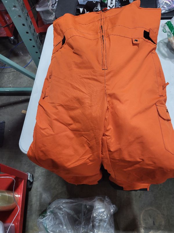 Photo 1 of Arctix Men's Avalanche Athletic Fit Insulated Bib Overalls ORANGE
