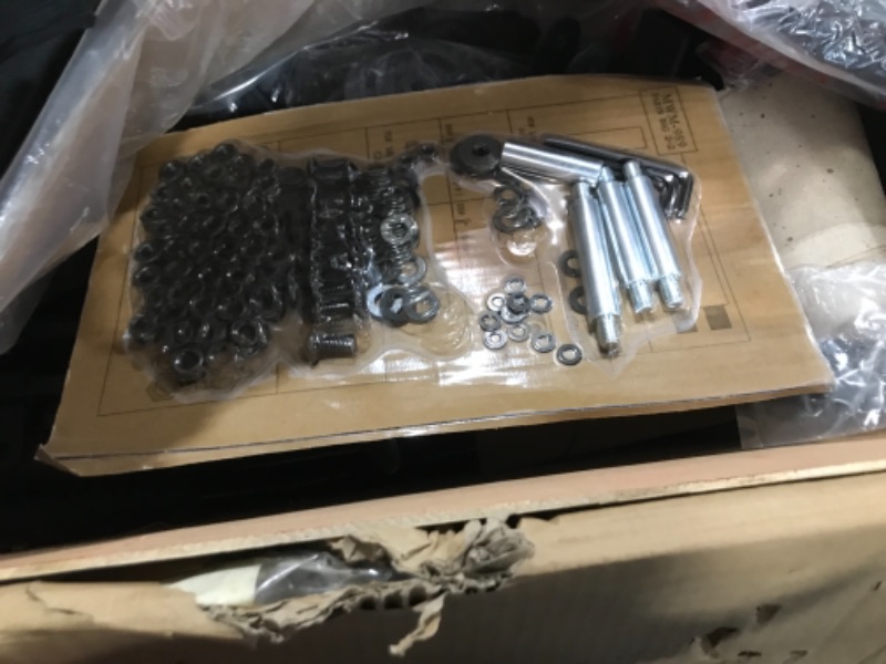 Photo 1 of **PARTS ONLY** Marcy Multifunction Steel Home Gym 150lb Weight Stack Machine Black - MWM-989 **PARTS ONLY** 
BOX 1 OF 3 
