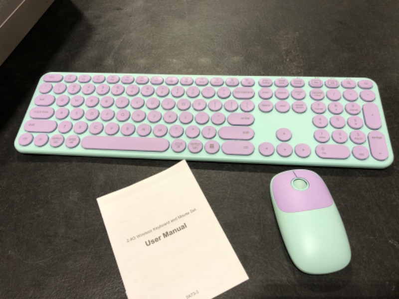 Photo 1 of 2.4G Wireless Keyboard and Mouse Set 