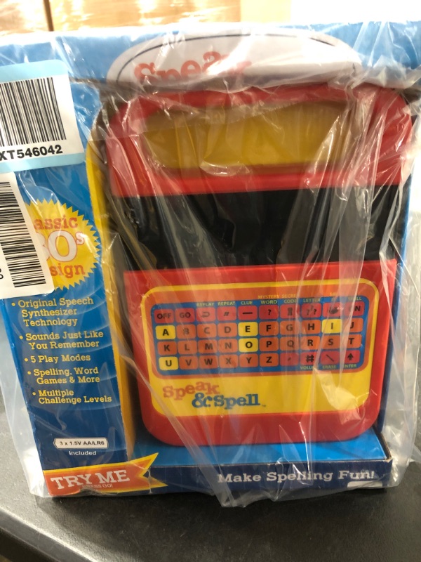Photo 1 of Basic Fun Speak & Spell Electronic Game,7-18 years
