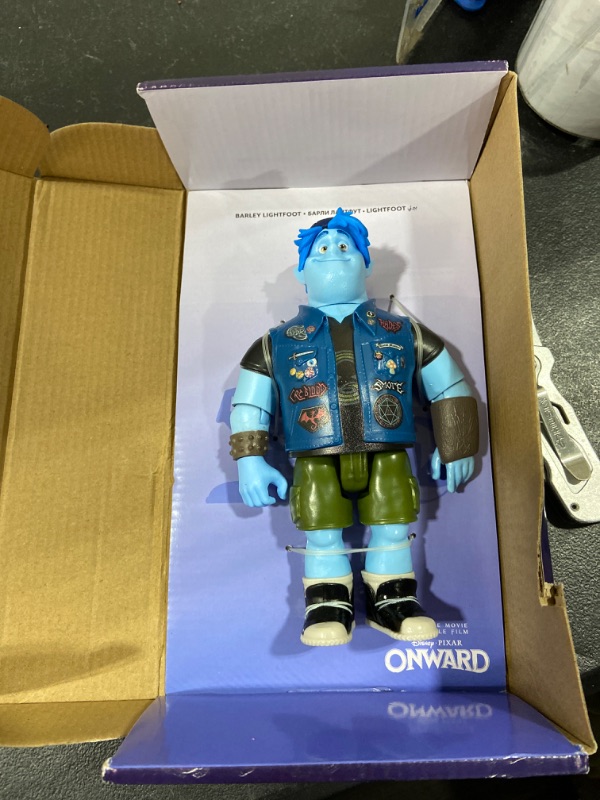 Photo 2 of Disney Pixar Onward Barley Lightfoot Action Figure 7-in Tall, Highly Posable with Authentic Detail, Movie Toy, Gift for Collectors & Kids Ages 3 Years Old & Up