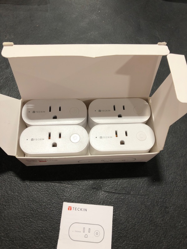 Photo 1 of TECKIN Smart Wifi Plug 4 PACK