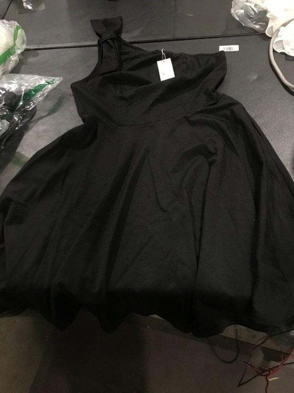 Photo 1 of BLACK OFF THE SHOULDER DRESS L