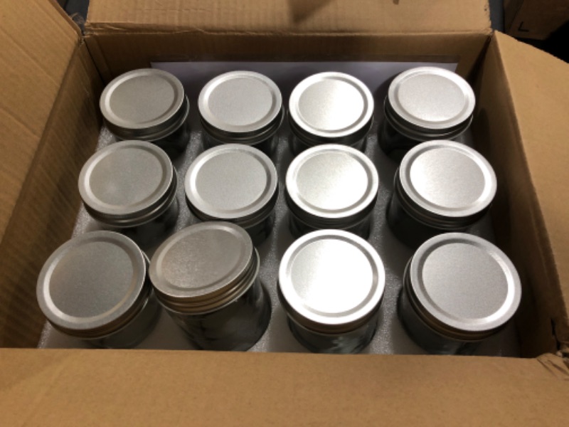 Photo 1 of 12 pack of mason jars 