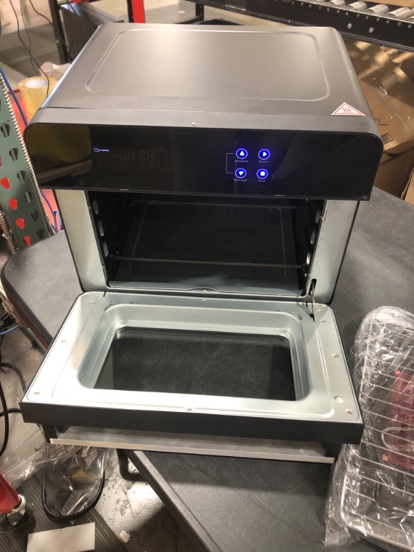 Photo 3 of Air Fryer Combo Toaster Oven: 10-in-1 Air Fryer Combo Toaster Oven 24 QT Large Convection Oven Countertop with Digital LED Touchscreen
