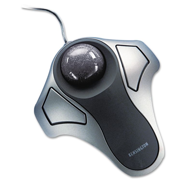 Photo 1 of Kensington Optical Orbit Trackball Mouse Two-Button Black/Silver
