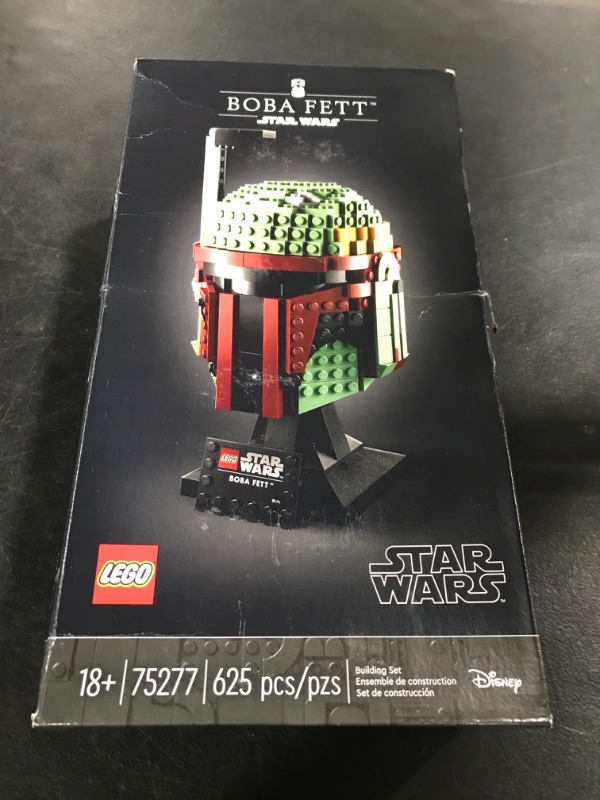 Photo 2 of LEGO Star Wars Boba Fett Helmet 75277 Building Kit, Cool, Collectible Star Wars Character Building Set (625 Pieces), Multicolor