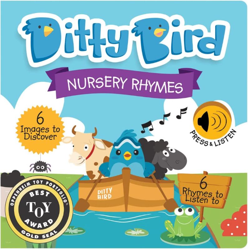 Photo 1 of DITTY BIRD Old Macdonald’s Farm Song Book | Nursery Rhymes Book for Babies and Toddlers 1-3 | Interactive Musical Toy | Sing Along Books with Sound | Baby 