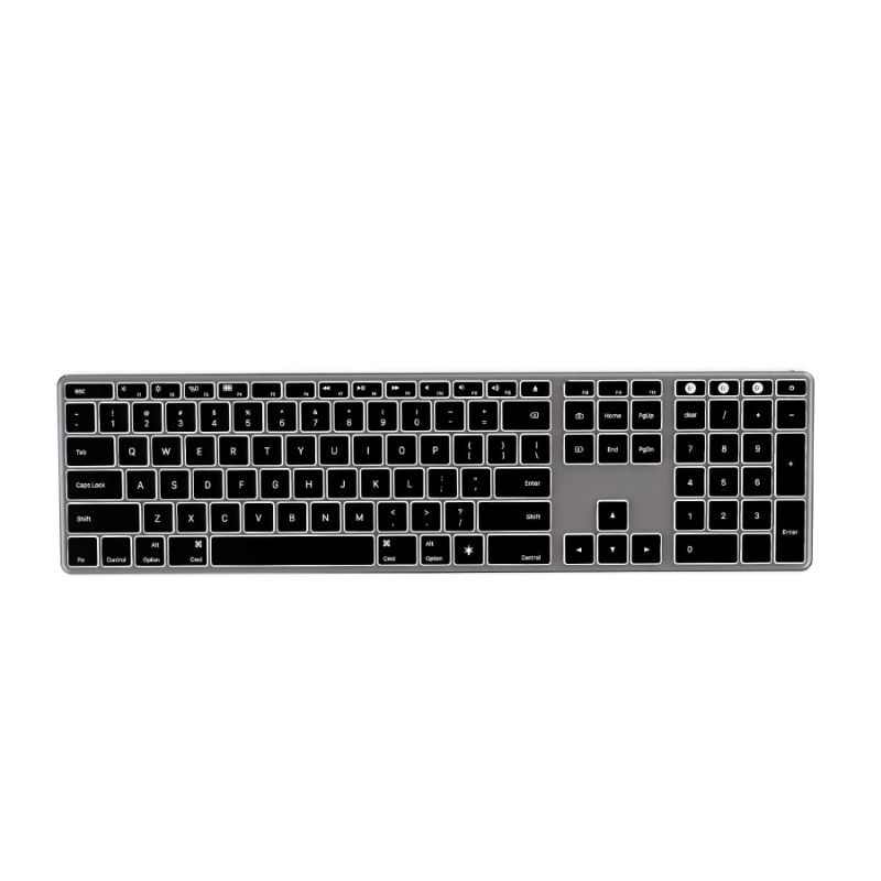 Photo 1 of K62BA-3 Backlit Bluetooth Keyboard for Mac