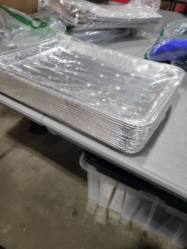 Photo 1 of 8x10x1 ALUMINUM PANS