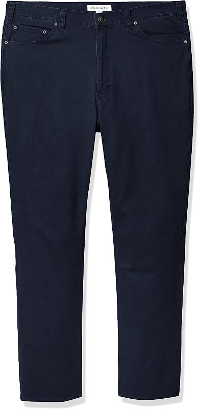 Photo 1 of Amazon Essentials Men's Straight-Fit 5-Pocket Stretch Twill Pant
