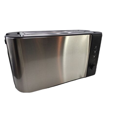 Photo 1 of 4-Slice Stainless Steel Extra Wide Slot Toaster Model CP144A
