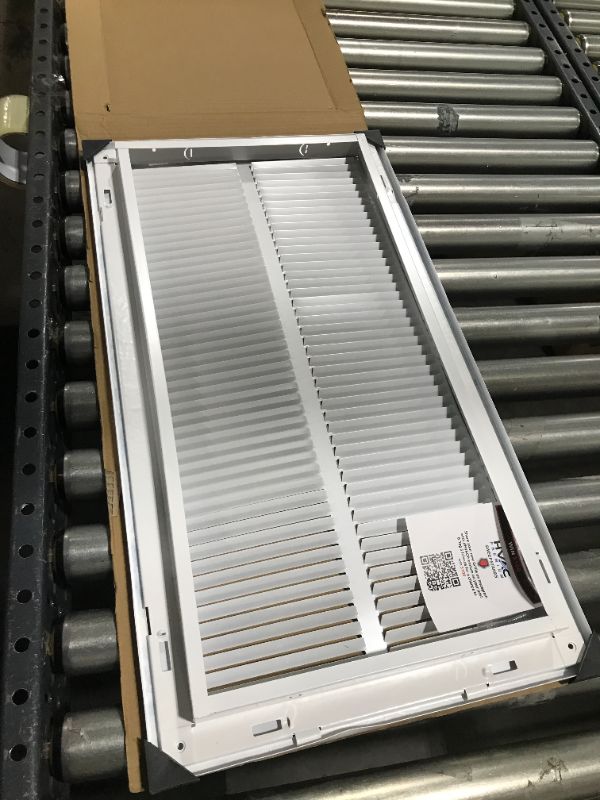 Photo 2 of 12" X 24" Return Filter Grille Easy Air Flow Flat Stamped Face