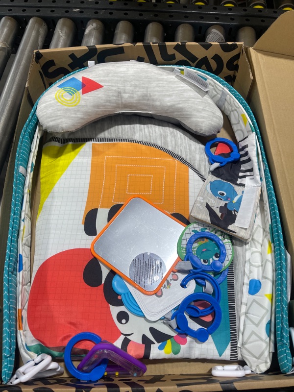 Photo 3 of Baby Einstein 4-in-1 Kickin' Tunes Music and Language Play Gym and Piano Tummy Time Activity Mat **BATTERIES NOT INCLUDED**