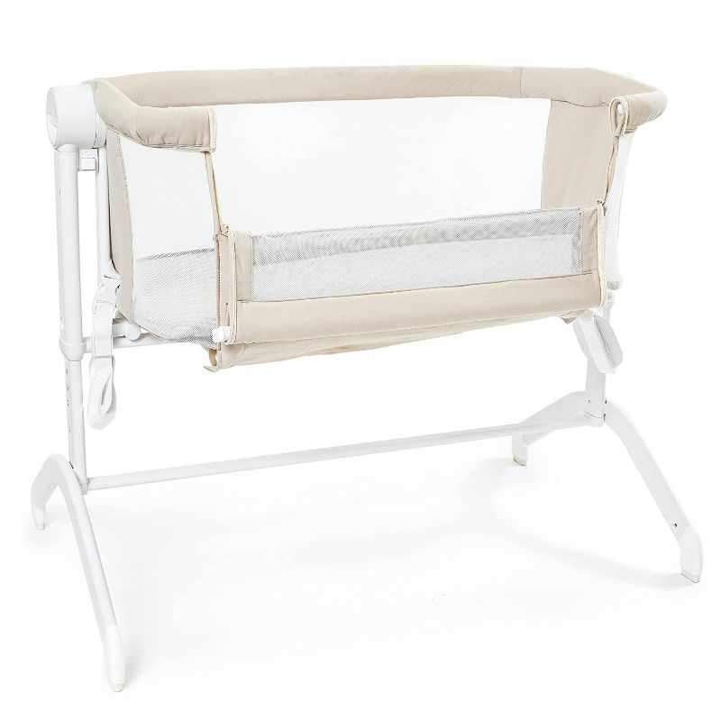 Photo 1 of Baby Delight Beside Me Wink Organic Bassinet | Bedside Sleeper | 7-Position Height Adjustment | Organic Oat
