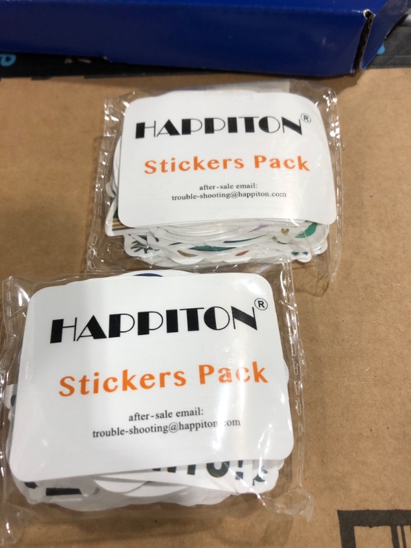 Photo 2 of 2 pack of 50 piecee sticker packs-