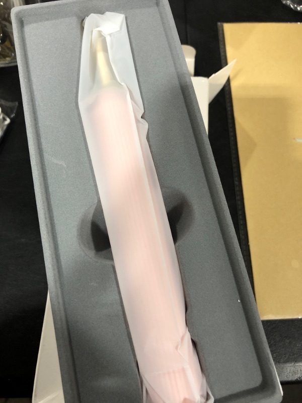 Photo 1 of IPX7 waterproof Electric Toothbrush with 9 Brush Heads for Adults and Students, Inductive fast charging, One Charge for 30 Days,5 Modes, 3 Intensity Levels with 2 Minutes Built in Smart Timer(Pink)