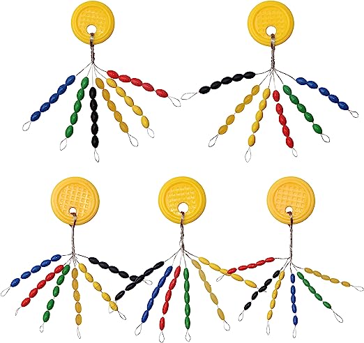 Photo 1 of 540pcs Rubber Fishing Bobber Stoppers, 30-in-1 Colorful Fishing Stopper Beads Float Sinker Stops Fishing Line Stopper for Rigging Float Positioning
