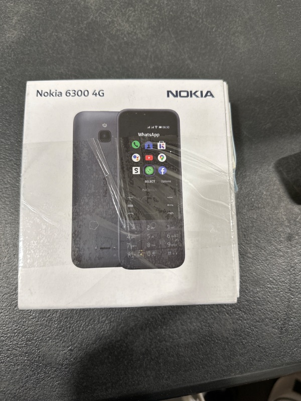 Photo 1 of Nokia 6300 4G TA-1324 4GB GSM Unlocked Phone Dual Sim - Powder White
