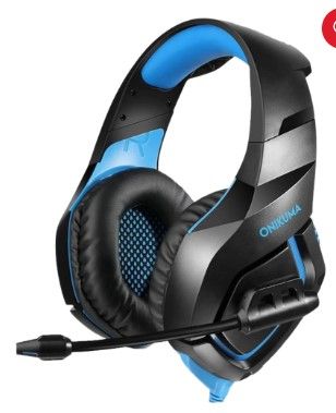 Photo 1 of ONIKUMA K1-B Elite stereo gaming headset for PS4, Xbox, PC and Switch
