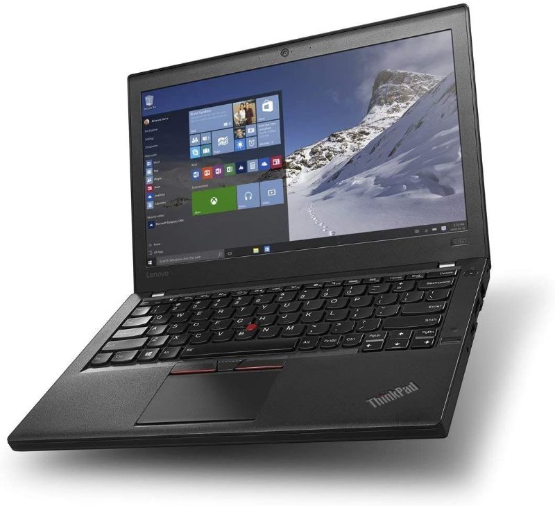 Photo 1 of Lenovo ThinkPad X260 Business Laptop, 12.5 inches IPS Display / Intel Core i5-6300U 2.4Ghz (up to 3.00 GHz) / 256GB SSD / 8GB DDR4 / Windows 10 Pro / WiFi / Bluetooth