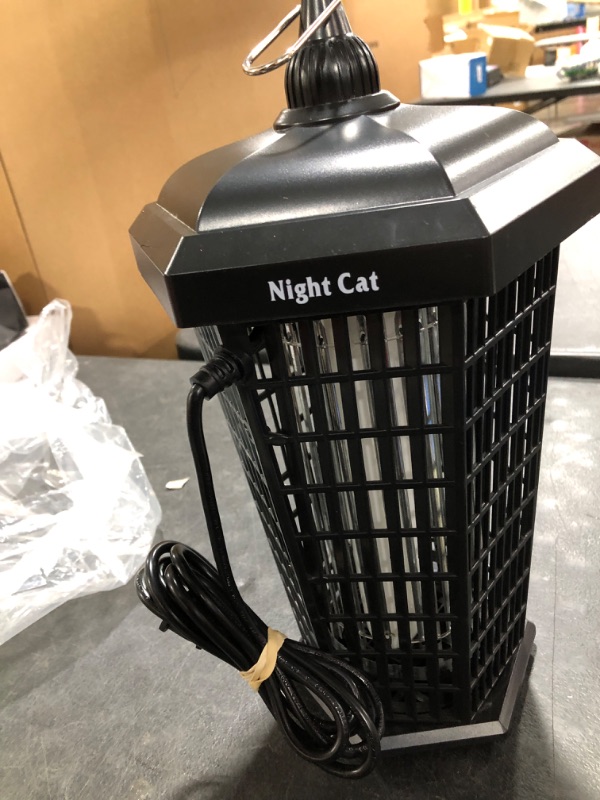 Photo 2 of Night Cat Bug Zapper Outdoor Indoor 30W Mosquito Killer Lamp 4200V Powerful Fly Killing Lamp Electric Insect Killer for Garden Kitchen