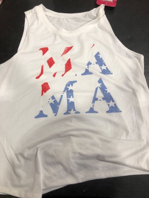Photo 1 of Americana Mama Graphic Maternity Tank Top - Isabel Maternity by Ingrid & Isabel™
SIZE XL