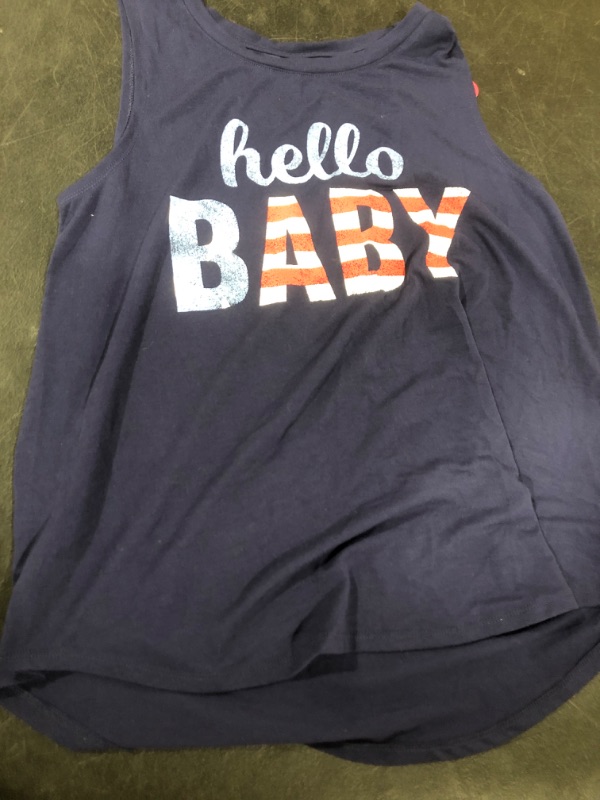 Photo 2 of Americana Heo Baby Graphic Maternity Tank Top - Isabel Maternity by Ingrid & Isabel™
SIZE L