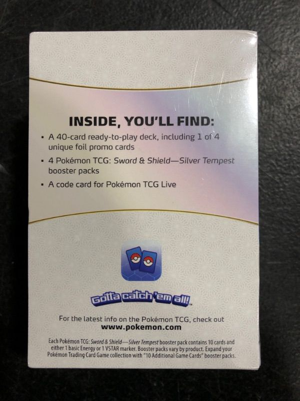 Photo 3 of Pokémon Sword & Shield 12 Silver Tempest Build & Battle Box