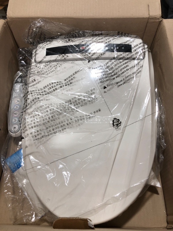 Photo 2 of Lotus Smart Bidet ATS-908L Purestream Function(Constipation Relief) Heated Seat, Temperature Controlled Wash, Warm Air Dryer, Easy DIY Installation, Made in Korea ATS-908 (Elongated)