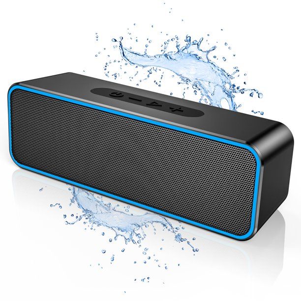 Photo 1 of Portable Bluetooth Speaker, Wireless Speaker with 10W Loud Stereo Sound, Outdoor Speakers with Bluetooth 5.0, 30H Playtime,66ft Bluetooth Range, Dual Pairing for Home,Party
