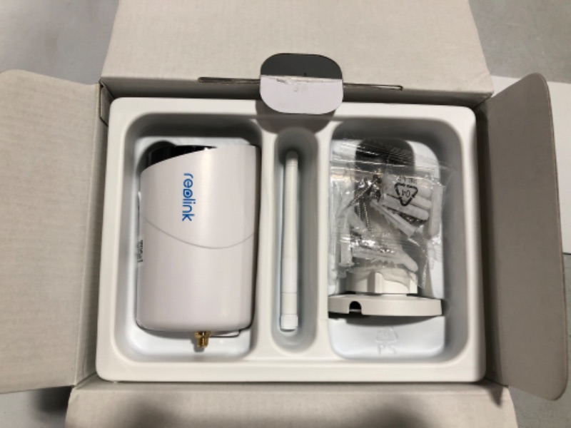 Photo 1 of REOLINK Solar WiFi Camera Security Outdoor, 100% Wire-Free, Wireless Battery Powered, 1080p, 2-Way Talk, Night Vision, PIR Motion Detection, Works with Alexa, Argus Eco with Solar Panel (1) White