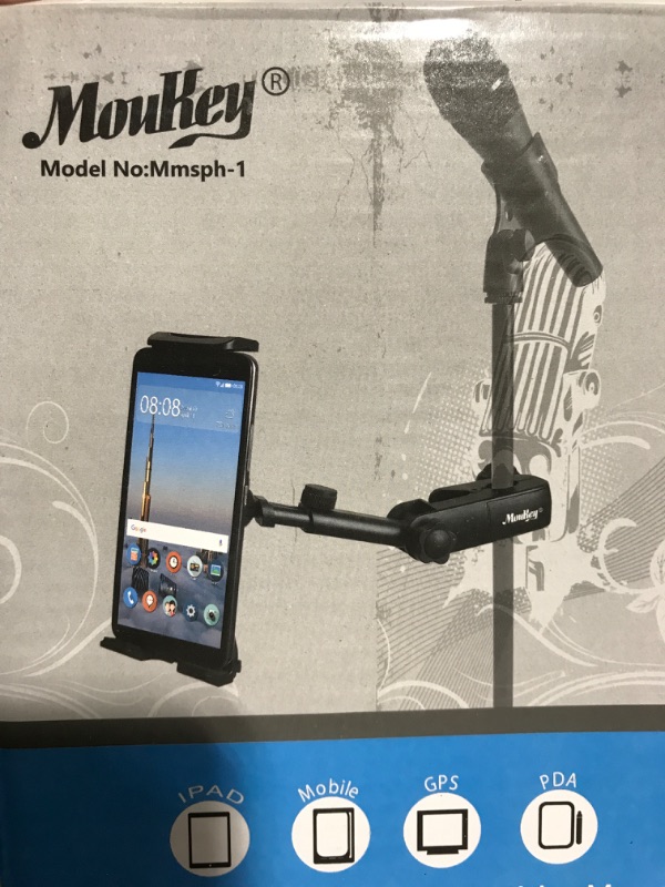 Photo 3 of Moukey Mmsph-1 Mic Stand Tablet Holder