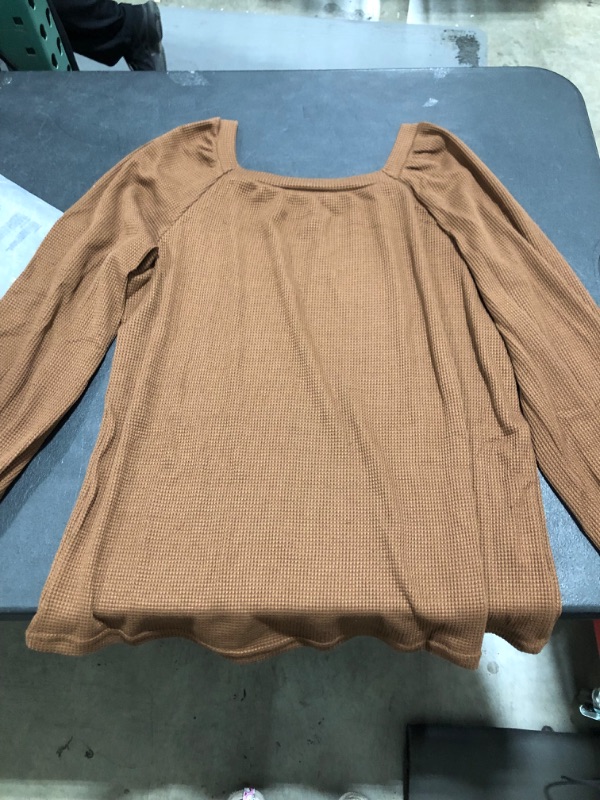 Photo 1 of  SIZ LARGE BROWN LONG SLEAVE  SHIRT 