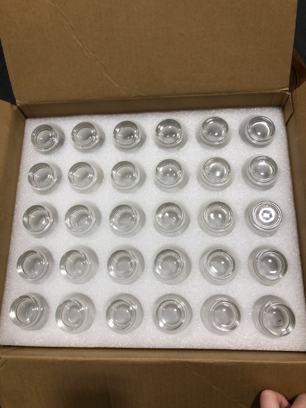 Photo 1 of 30 Pack Heavy Base Shot Glass Set, Aoeoe 1.5 oz Whiskey Shot Glasses, Clear Shot Glasses Bulk, Small Shot Glasses, Round Espresso Shot Glass, Glass Cups for Vodka, Whiskey, Tequila, Espresso, Liquor