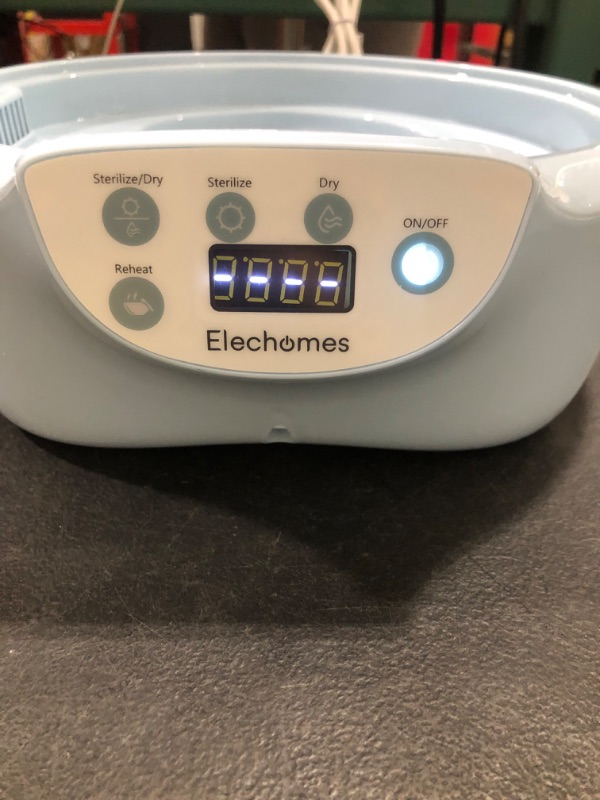 Photo 2 of Baby Bottle Warmer and Dryer, Elechomes Electric Steam Warmer, Up to 10 Bottles, Super Large Capacity 600W Fast Bottle Warmer with LED Display, Auto Shut Off, BPA-Free