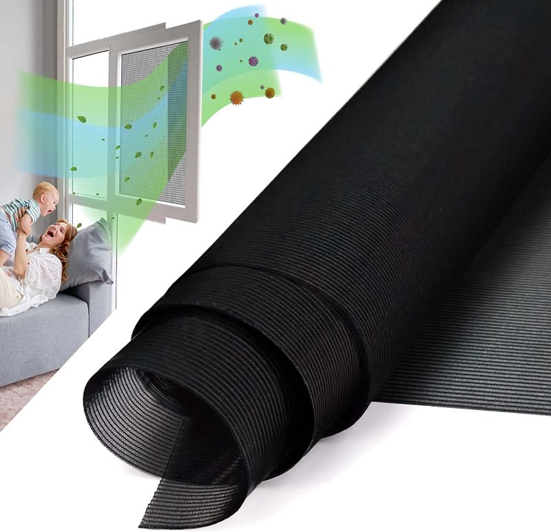 Photo 1 of  High Density Window Screen Mesh, Window Filter Screen to Reduce Dust, Pollen and Allergy, Window Screen