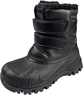 Photo 1 of Amoji Boys Snow Boots Kid Warm Winter Boots Cold Weather Shoes Tollder Little/Big Kid, size 29