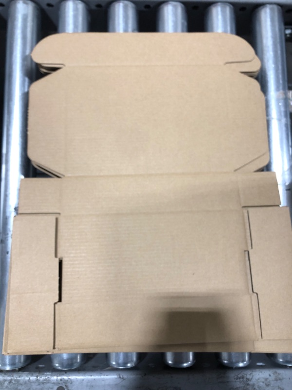 Photo 1 of 50 Pack Of Small Foldable Cardboard Boxes 