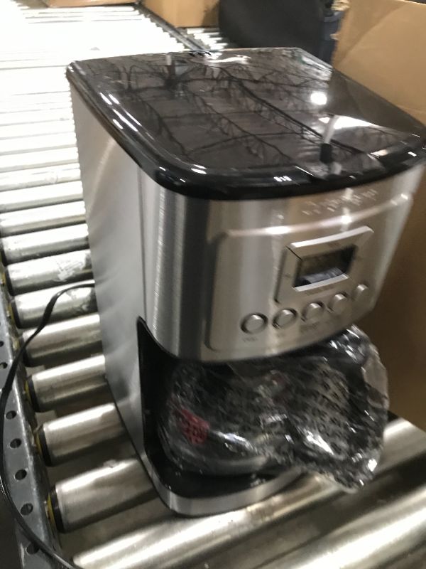 Photo 1 of Coffee Maker by Cuisinart, 14-Cup Glass Carafe, Fully Automatic for Brew Strength Control & 1-4 Cup Setting, Stainless Steel, DCC-3200P1 14-Cup Glass Stainless Steel Standard Packaging