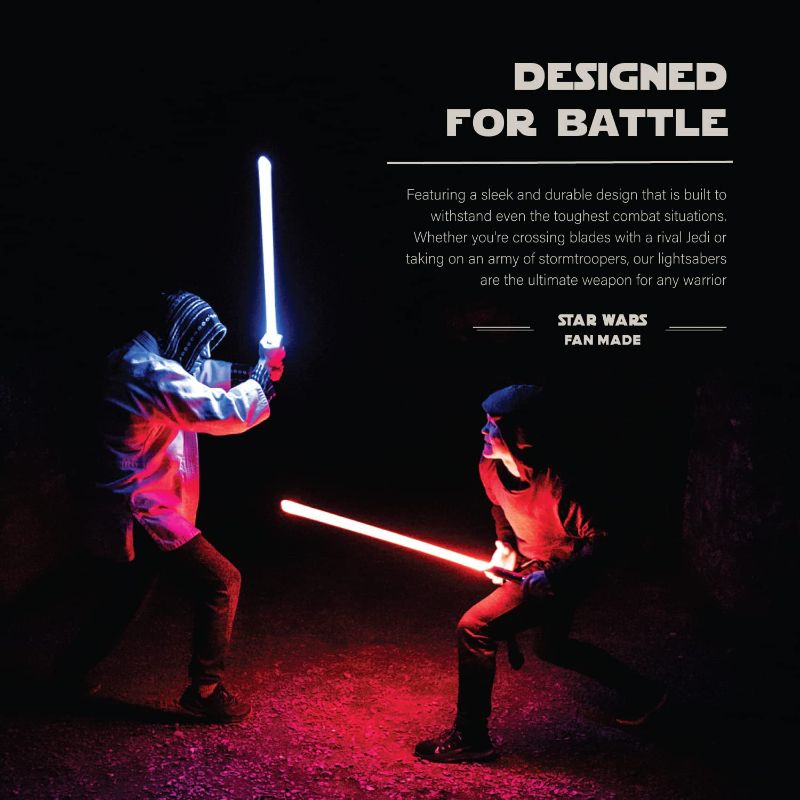 Photo 1 of Lightsaber for Adults and Kids - Real Dueling Light Sabers for Adults Star Wars Cosplay