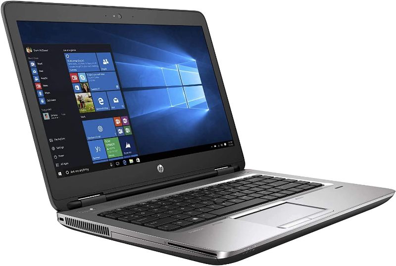 Photo 1 of HP ProBook 640 G2 Laptop, 14 Display, Intel Core i5-6200U 2.3GHz, 16GB RAM, 256GB SSD,, DisplayPort, Wi-Fi, Bluetooth, Windows 10 Pro (Renewed)
