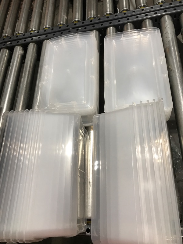 Photo 2 of 20 PACK 10CMX5CMX5CM STORAGE CONTAINERS  CLEAR FOR STORAGE 