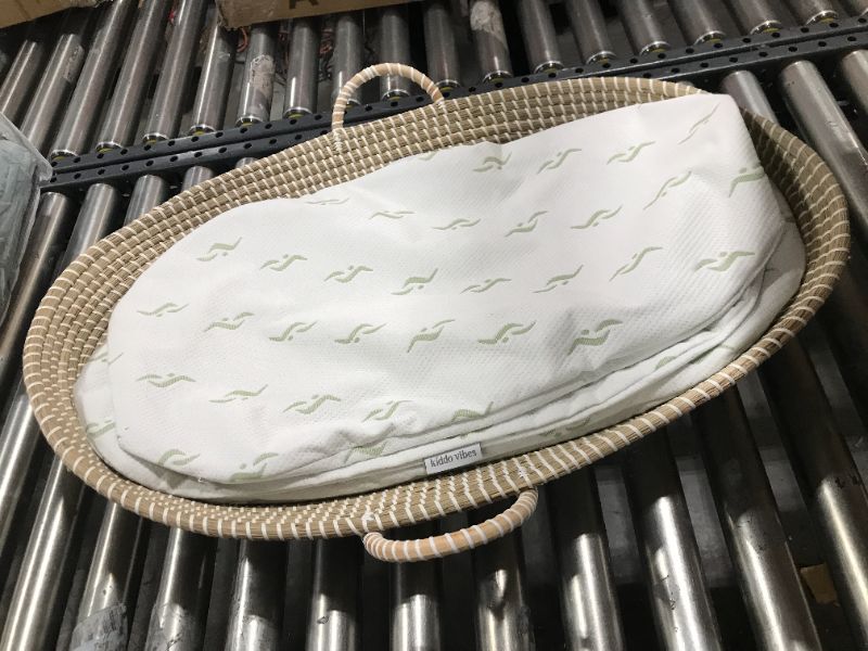 Photo 2 of  Kiddo Vibes Baby Changing Basket For Nursery Table Set. Moses Basket
