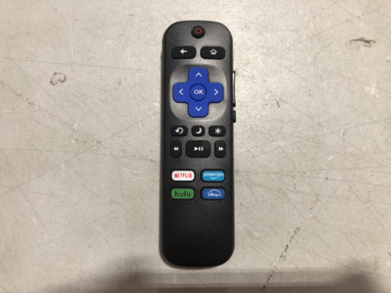 Photo 2 of LOUTOC Universal TV Remote for All Roku TV,Replacement for TCL Roku/for Hisense Roku/for Sharp Roku TV,TV Remote with Netflix Disney+/Hulu/Prime Video Hisense-Sharp Roku Remote