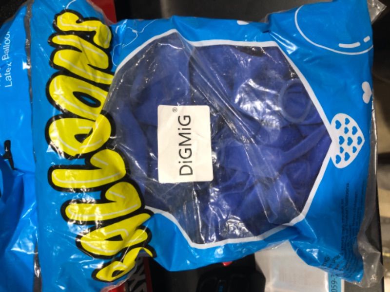 Photo 1 of 100pcs Blue Balloons Latex Balloons Royal Balloons 18 Inch 12 Inch 10 Inch 5 Inch Dark Blue Balloon Party Balloons Birthday Balloons, Balloons Decorations for Birthday Party Wedding (Royal Blue)